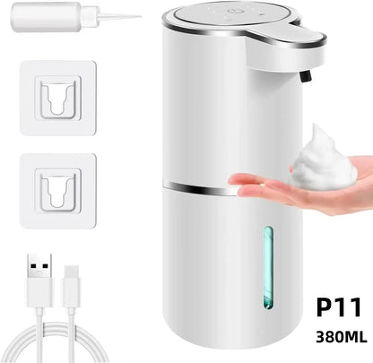 Automatic Soap Dispenser Touchless Foaming Gle Soap Dispenser 380Ml USB Rechargeable Electric 4 Level Ecological Porduct