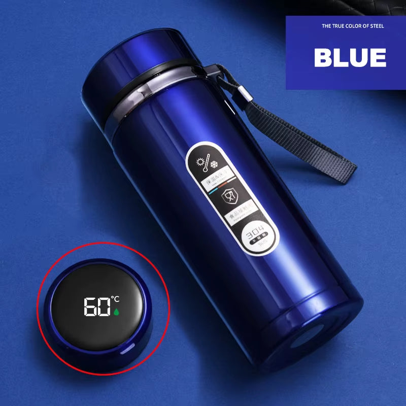 Stainless Steel Thermos Bottle LED Temperature Display 500ML- 1L Sus304 Vacuum Flask Portable Cup 2026 New