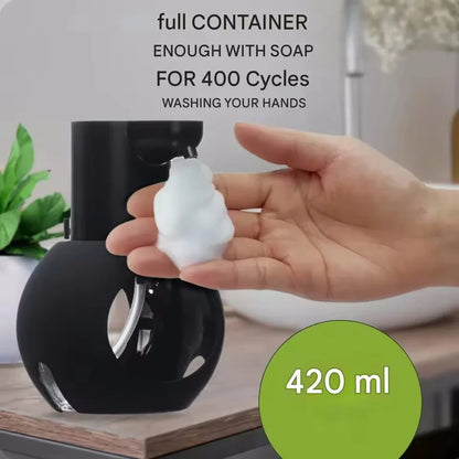 Automatic Soap Dispenser Touchless Foaming Gle Soap Dispenser 380Ml USB Rechargeable Electric 4 Level Ecological Porduct