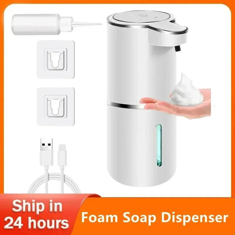 Automatic Soap Dispenser Touchless Foaming Gle Soap Dispenser 380Ml USB Rechargeable Electric 4 Level Ecological Porduct