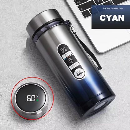 Stainless Steel Thermos Bottle LED Temperature Display 500ML- 1L Sus304 Vacuum Flask Portable Cup 2026 New
