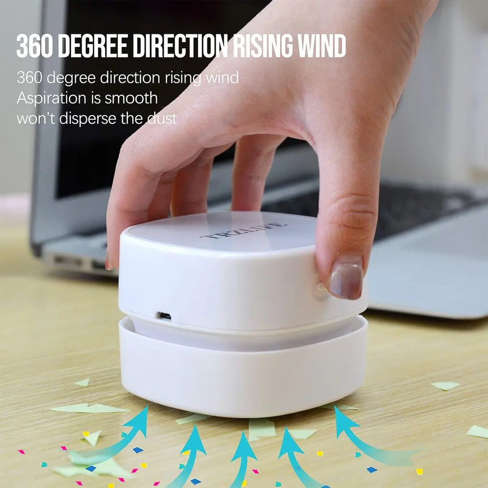 Mini Desktop Vacuum Cleaner Portable Handheld Vacuum Office Desk Dust Table Tools Home Table Sweeper Cleaning Tool Dropshipping