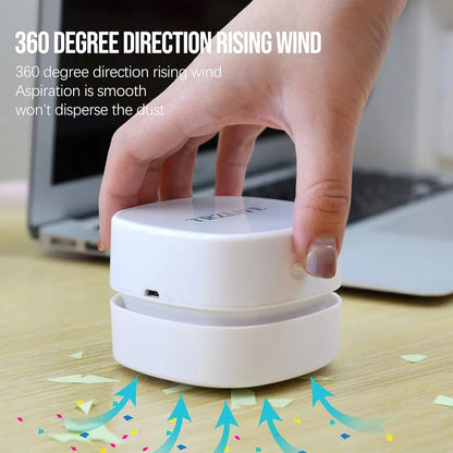 Mini Desktop Vacuum Cleaner Portable Handheld Vacuum Office Desk Dust Table Tools Home Table Sweeper Cleaning Tool Dropshipping