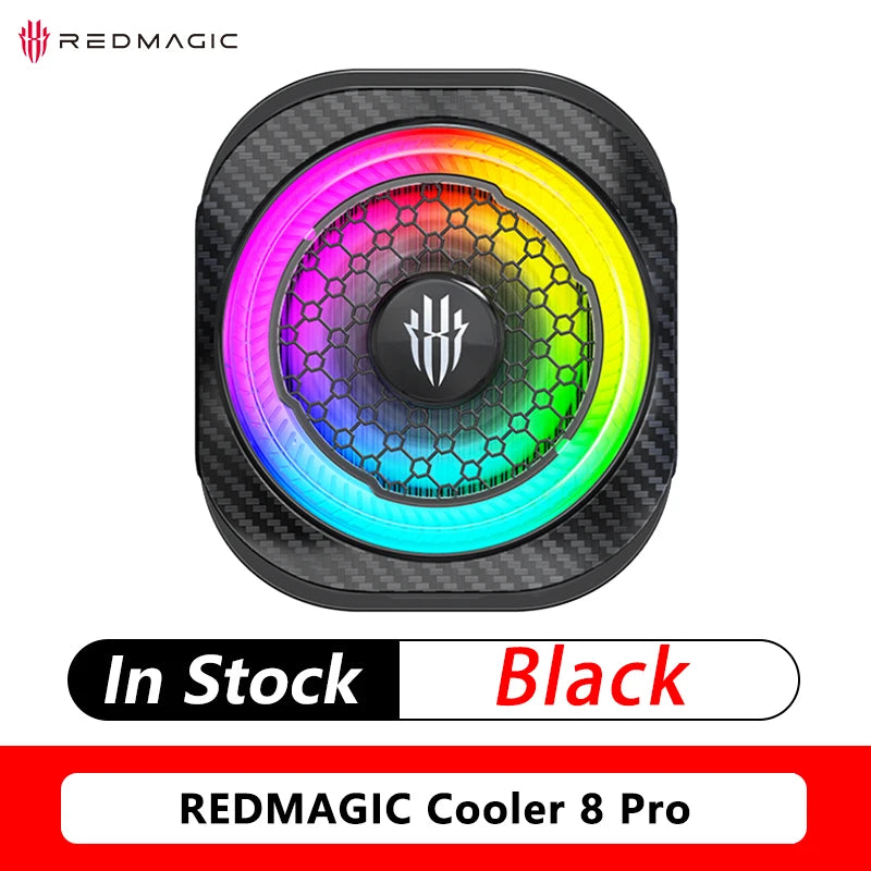 Redmagic Cooler 6 Pro Radiator Magnetic Phone Cooler 8 Pro Cooling AI Temperature Control for Iphone Huawei Tablet Mobile