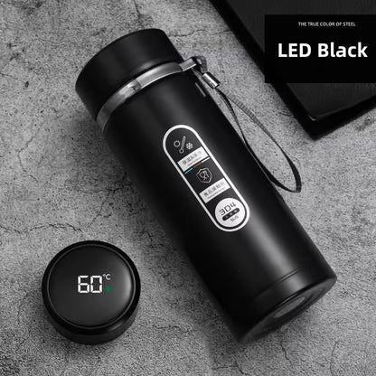 Stainless Steel Thermos Bottle LED Temperature Display 500ML- 1L Sus304 Vacuum Flask Portable Cup 2026 New