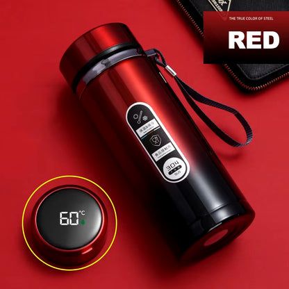 Stainless Steel Thermos Bottle LED Temperature Display 500ML- 1L Sus304 Vacuum Flask Portable Cup 2026 New